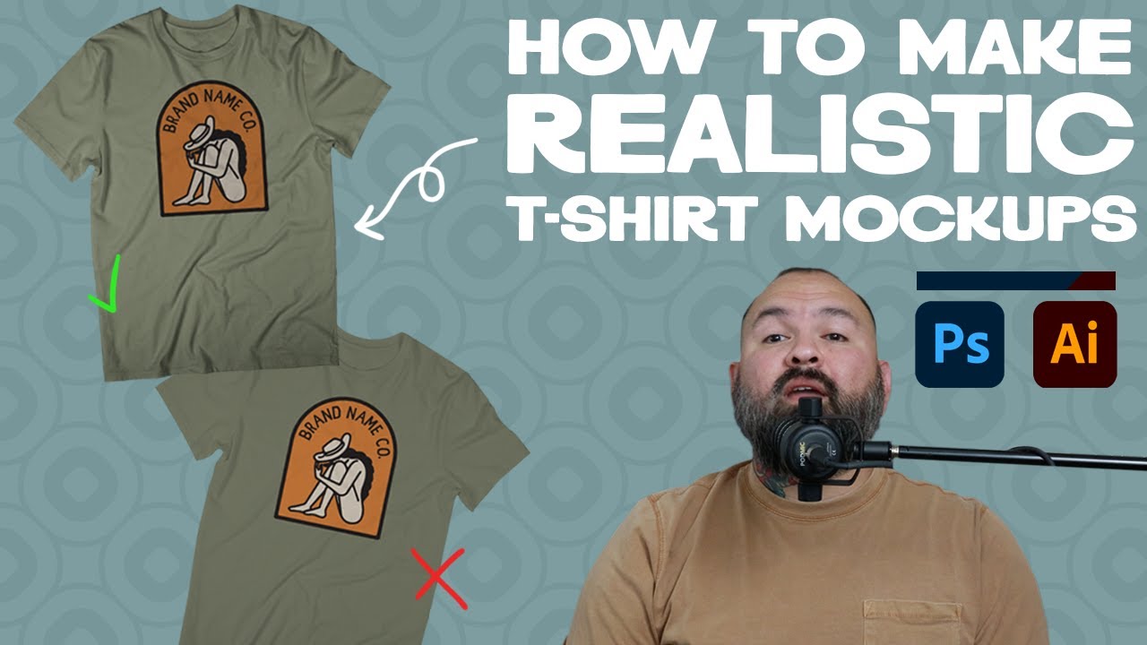 Download How To Make Realistic T-Shirt Mockups - YouTube