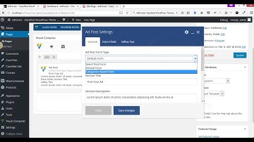 Categories Based Custom Fields