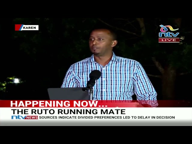 DP Ruto's running mate choice: Hussein Mohamed says announcement will be made today Sunday class=