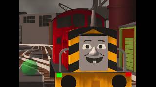 Flatbed Of Fear With Blue Train With Friends Clips