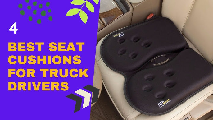 The Best Seat Cushions for OTR Truck Drivers