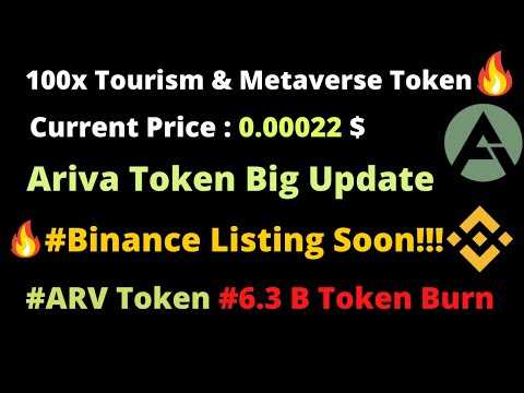 Latest Update On Ariva Token ARV Token Binance Listing Soon What Is ARVIA Token 100x Coin 