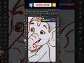 balganesha art in illustrator #photoshop #coreldraw #graphicdesigntutorial #logo #design #adobe