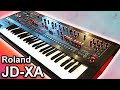 Roland jdxa  sounds presets  ambient soundscapes  synth demo