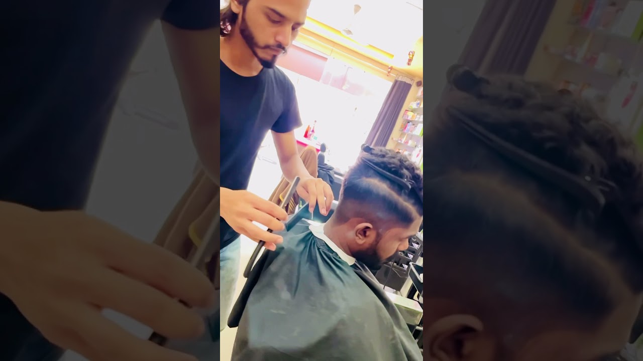 patil hair studio parbhani.   haircut hairdresser hairstyle.