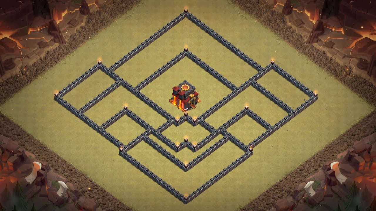 Th10 War/Trophy Base (feat. ScorpionVonGaming) - The Scorpion | Clash Of Clans (CoC)