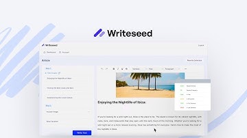 Writeseed Review | Writeseed Lifetime Deal - AI Writing Assistant & Text Generator