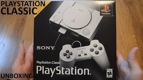 Unboxing Sony PlayStation Classic Mini Console