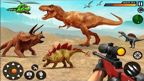 Trex Dinosaur Hunter Shooting Game | Best Dino Hunter Game 3D | Dinosaur Game – Android Gameplay