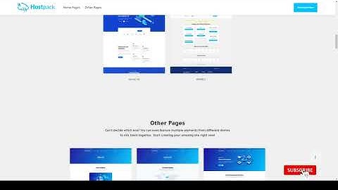 Hostpack Responsive Hosting HTML Template hosting template isometric Yuna