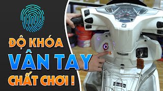 Lắp thử cảm biến vân tay cho xe máy và cái kết ngon lành []