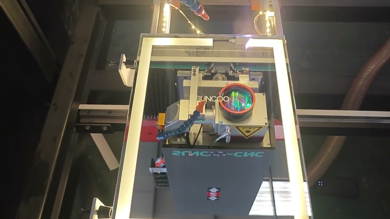 Mirror laser sandblasting Machine 