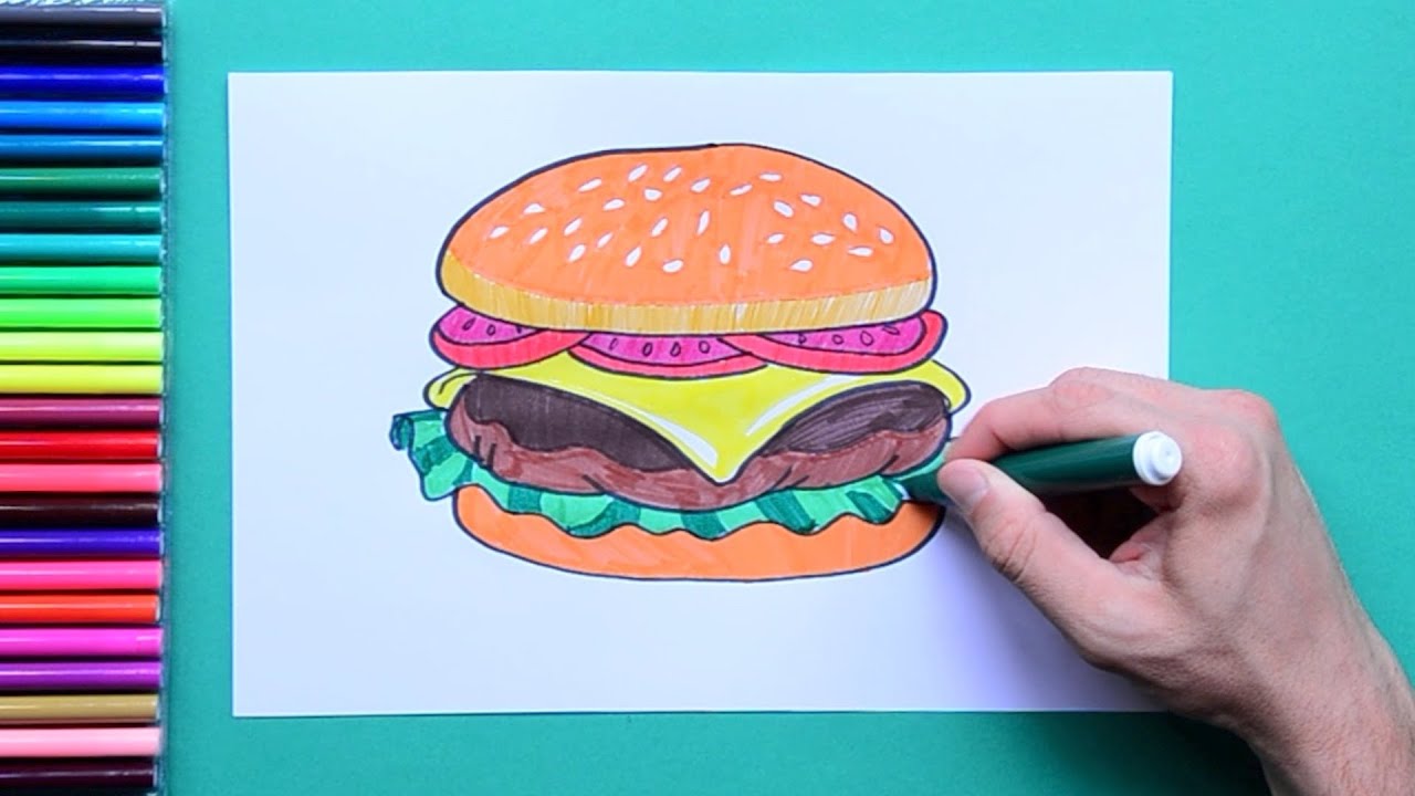 Top How To Draw A Cheeseburger  Check it out now 