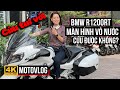 MÀN HÌNH MÔ TÔ BMW R1200RT VÀO NƯỚC KHI RỬA XE, CỨU ĐƯỢC KHÔNG?