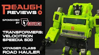 Video Review: Transformers Velocitron Speedia 500 - Voyager ROAD HAULER