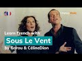 Garou & Céline Dion - Sous le Vent (Lyrics / Paroles English & French)