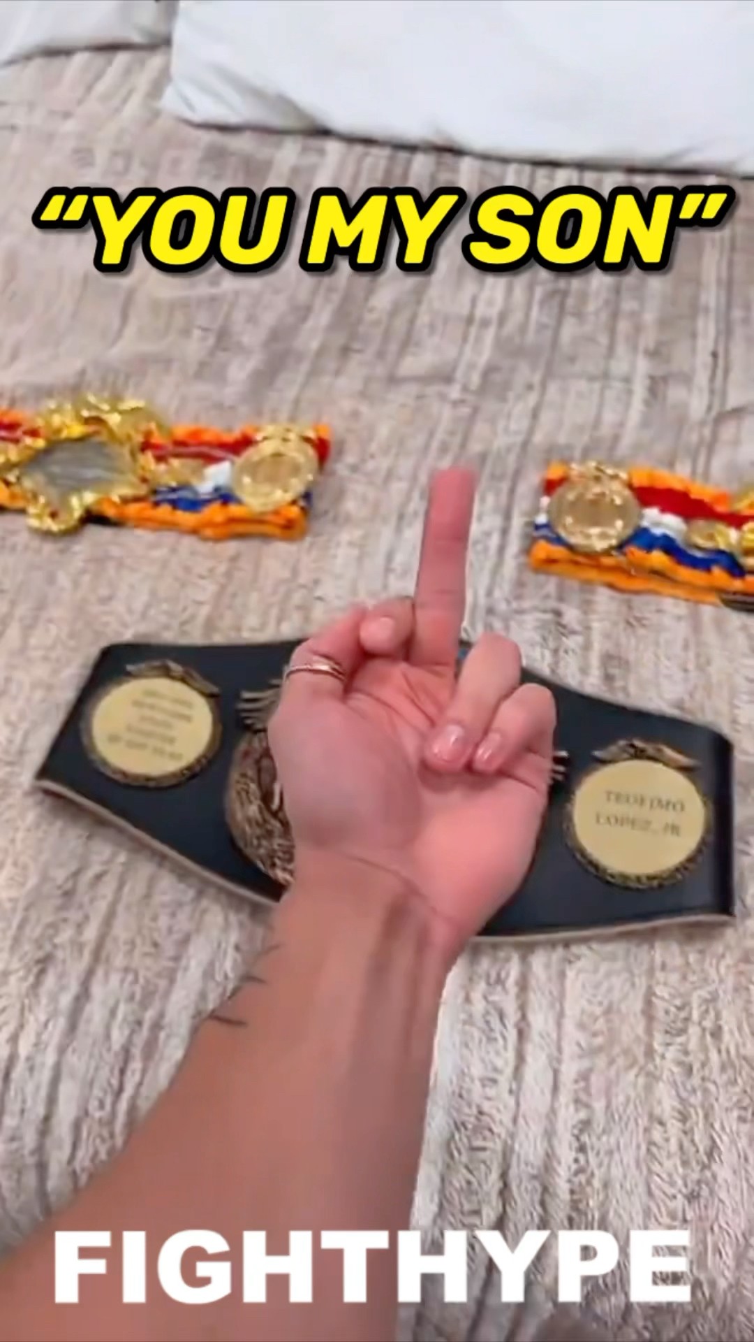 Teofimo Lopez FLIPS OFF Jaron Ennis \u0026 SONS Richardson Hitchins