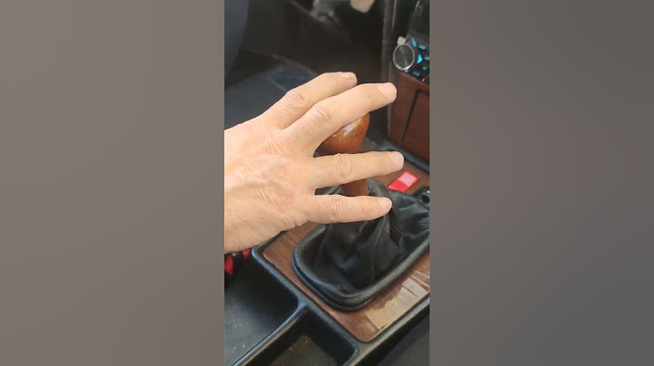 Réparation de levier vitesse Mercedes-Benz 190d