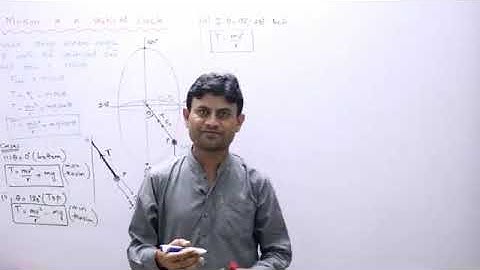 Motion in a Vertical Circle | Chapter 04 | Motion in Two Dimension | XI Physics | Engr Harish Kuma