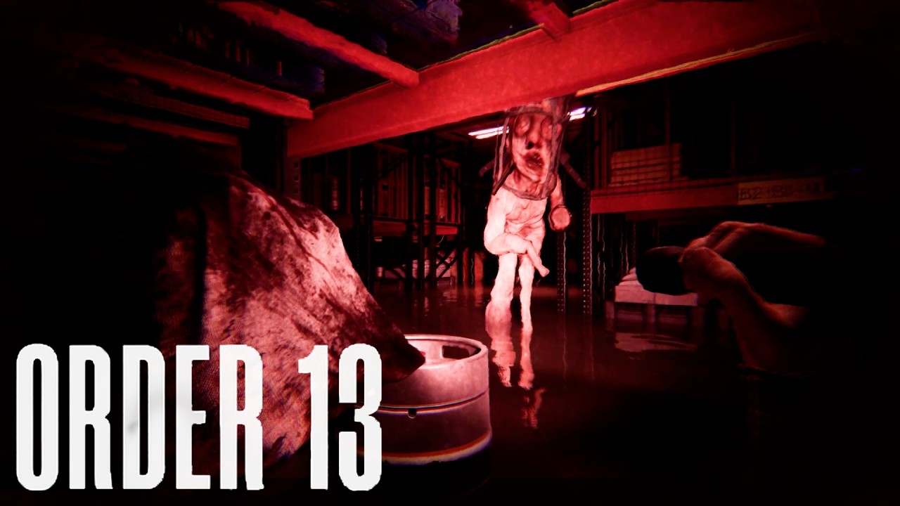 Amaz〇nの巨大倉庫の中で化け物と働くホラーゲーム『 ORDER13 』 - YouTube