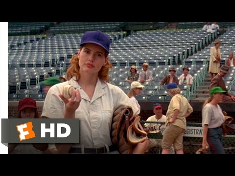 Dottie Catches a Fast Ball - A League of Their Own (2/8) Movie CLIP (1992) HD