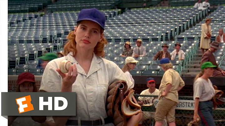 Dottie Catches a Fast Ball - A League of Their Own...