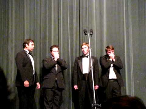 Arkansas Tech Barbershop Quartet sings Star Wars M...