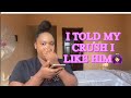 Telling my crush I like him(LIVE REACTION)👀🙆🏻‍♀️