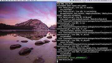 MissingLink Tensorflow sessions experiment run