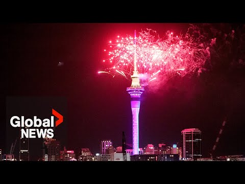 New Year's 2023: New Zealand welcomes new year with fireworks in Auckland