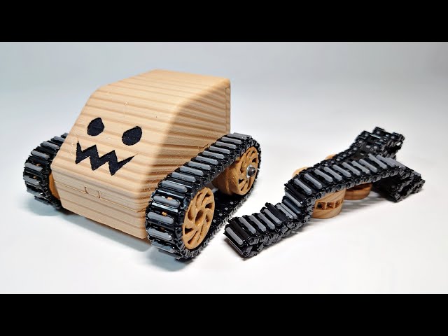 Tamiya's linkable crawler kit is fun! [3D Printer] - YouTube