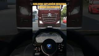 IŞIKLARDA SAPLADIĞIM MERCEDES ABİSİNİ ÇAĞIRMIŞTIR! #shorts Resimi