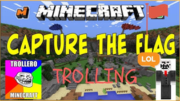TROLLING MINECRAFT CTF PLAYERS!! (Rage Inducing)