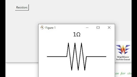 using SchemDraw and tkinter in Python | Building GUI with tkinter | Python SchemDraw Tutorial