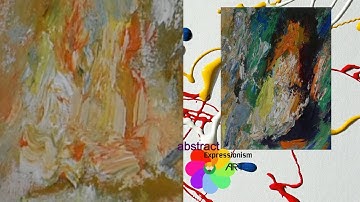 Create an Abstract Expressionist | Intuitive abstract painting | Easy Oil Painting Technique