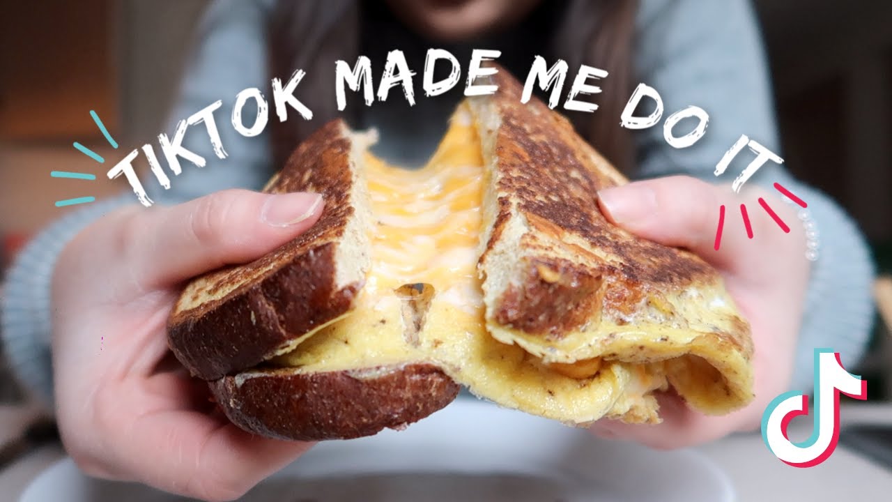 ★TRYING TIKTOK RECIPES (PANCAKE CEREAL, DALGONA COFFEE HACK, EGG