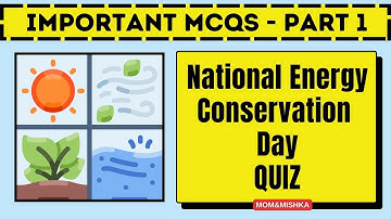 Energy Conservation Day Quiz in English | Power Quiz | Energy Quiz | 24 Most Important MCQs