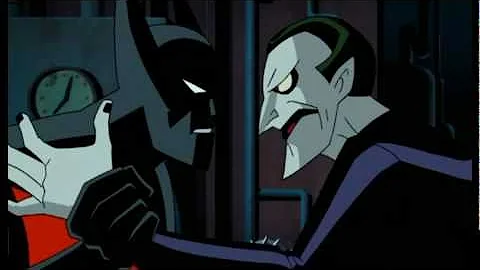 Batman Beyond Fighting the Joker