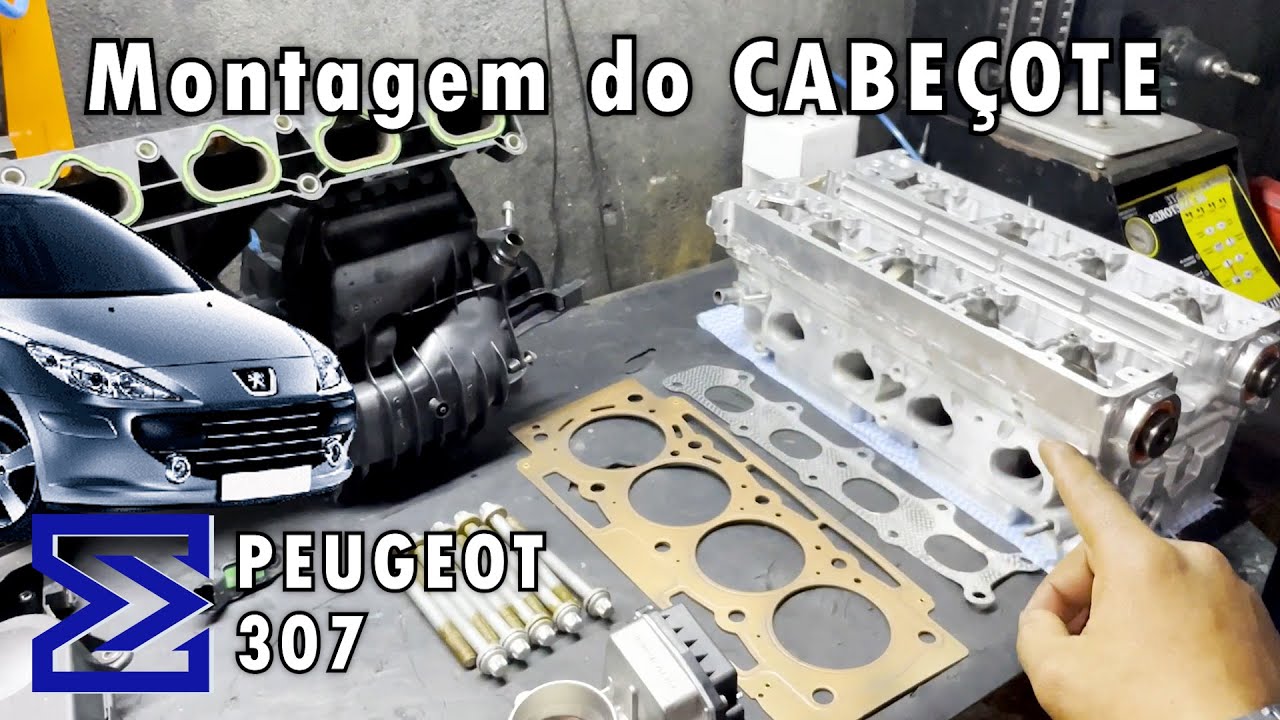 Fazendo CABEÇOTE com EXCELÊNCIA // Montagem do Peugeot 307 🦁