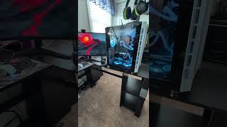 DAY VS NIGHT PC SETUP 🌙 #gaming #setup #pc