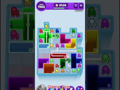 Drop Away level 1142 Solution Walkthrough