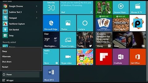 Bật/Tắt chế độ Hibernate cho Windows 10