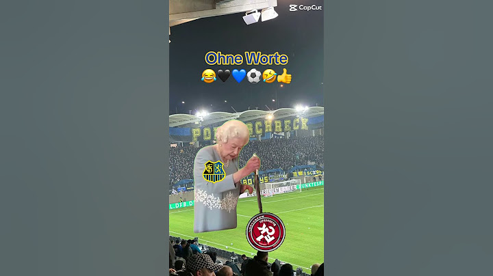 Pokalspiel FC Saarbrücken gegen FC Kaiserslautern #humor #witzig #fcs #fck #saarbrücken #pokal