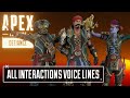 New Bloodhound Fuse and Maggie Interactions Voice Lines - Apex Legends