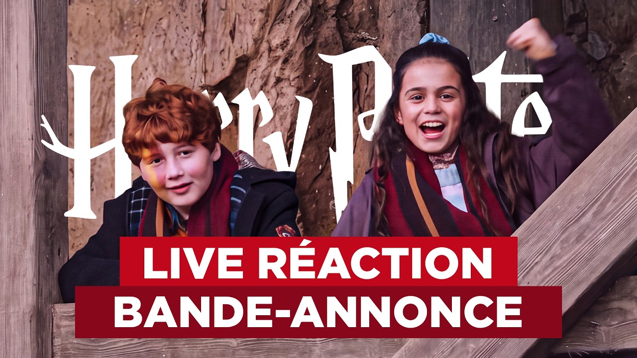 LIVE RÉACTION à la nouvelle BANDE-ANNONCE HARRY POTTER !