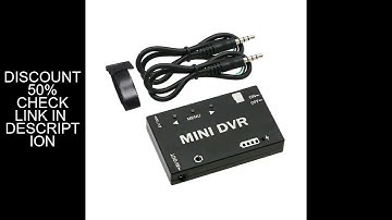 FPV Recorder Mini FPV DVR Module NTSC/PAL Switchable Built-in Battery Video Audio FPV Recorder for R