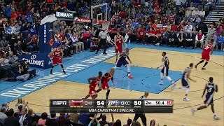 Quarter 2 One Box Video :Thunder Vs. Bulls, 12/25/2015 12:00:00 AM