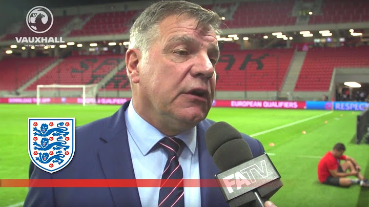 Allardyce "very pleased" with first win as England manager - Slovakia 0-1 England | FATV News