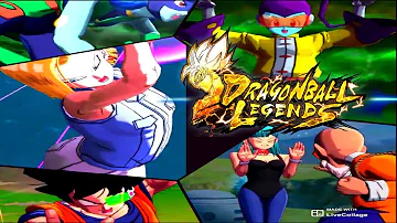 Young Bulma Bunny,  The Maidens of Love, Android 18, & Captain Ginyu (Goku Body) Dragon Ball Legends