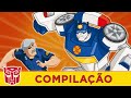 Transformers em português | Compilação 12 | 1 HORA | Rescue Bots T2 | Episódios Completos